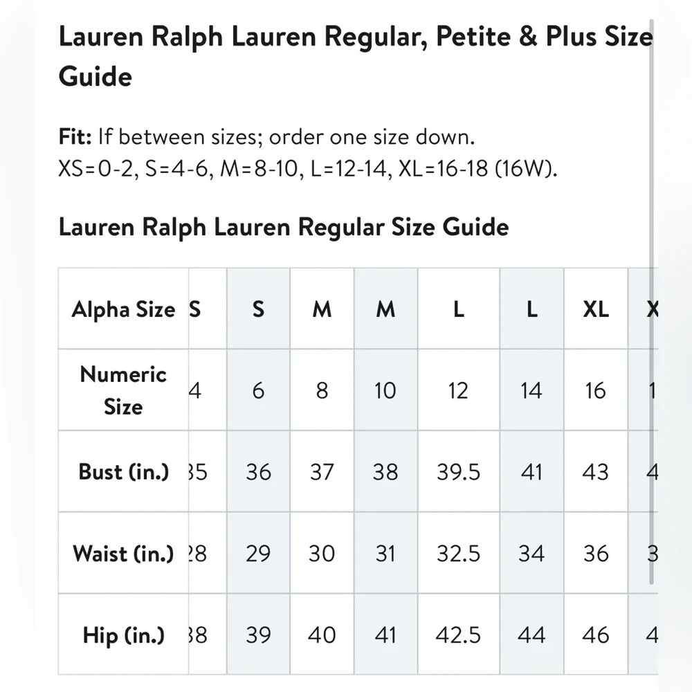 Lauren Ralph Lauren Water Repellent Cotton Blend Anorak in Black Size Large New - Picture 12 of 12